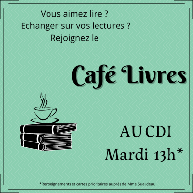 café livres