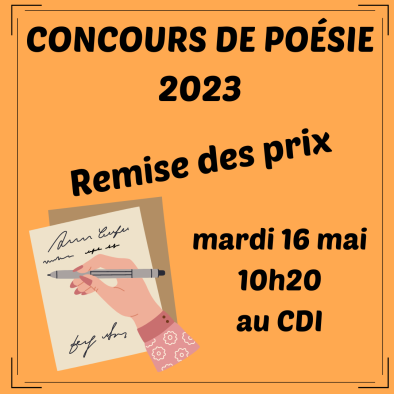 concours de poesie